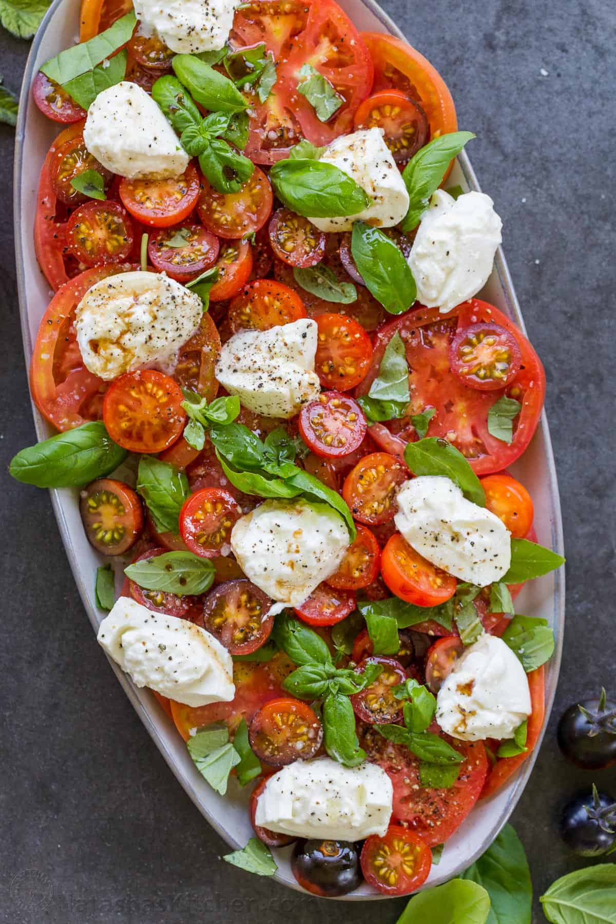 Burrata Cheese Salad Big Ass Burrata Stuffed Meatballs