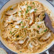 Cajun Chicken Pasta Recipe in Pan