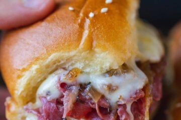 french Dip pastrami sandwich