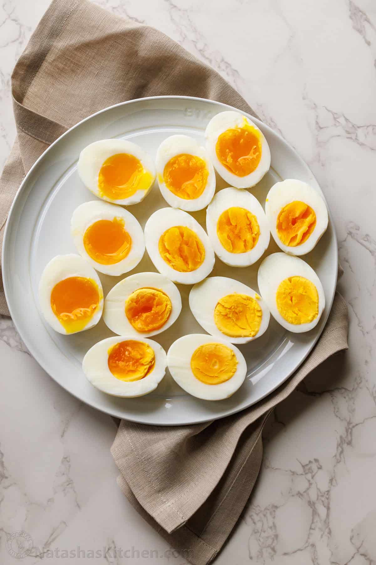 How to Boil Eggs (Easy Peel + Timing Chart)