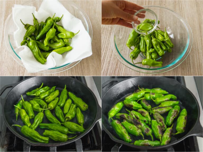 Blistered Shishito Peppers With Best Dip