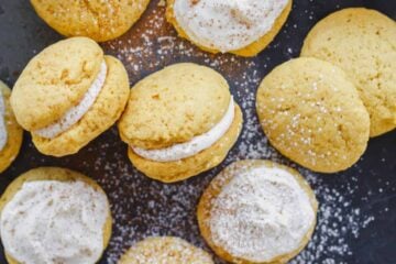 Soft Pumpkin Cookies with Cream Cheese Frosting