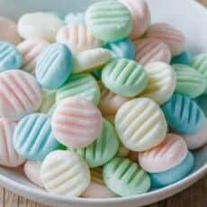 cram cheese mints homemade candy