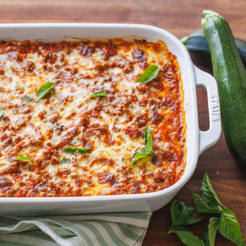 Zucchini Lasagna Recipe VIDEO NatashasKitchen