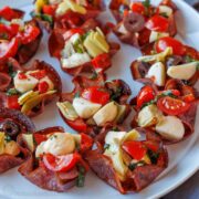 Salami Cups Antipasto