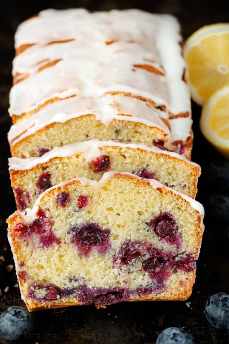 blueberry Bread sliced