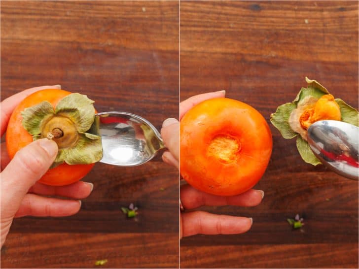 Persimmon Pomegranate Salad (VIDEO) - NatashasKitchen.com