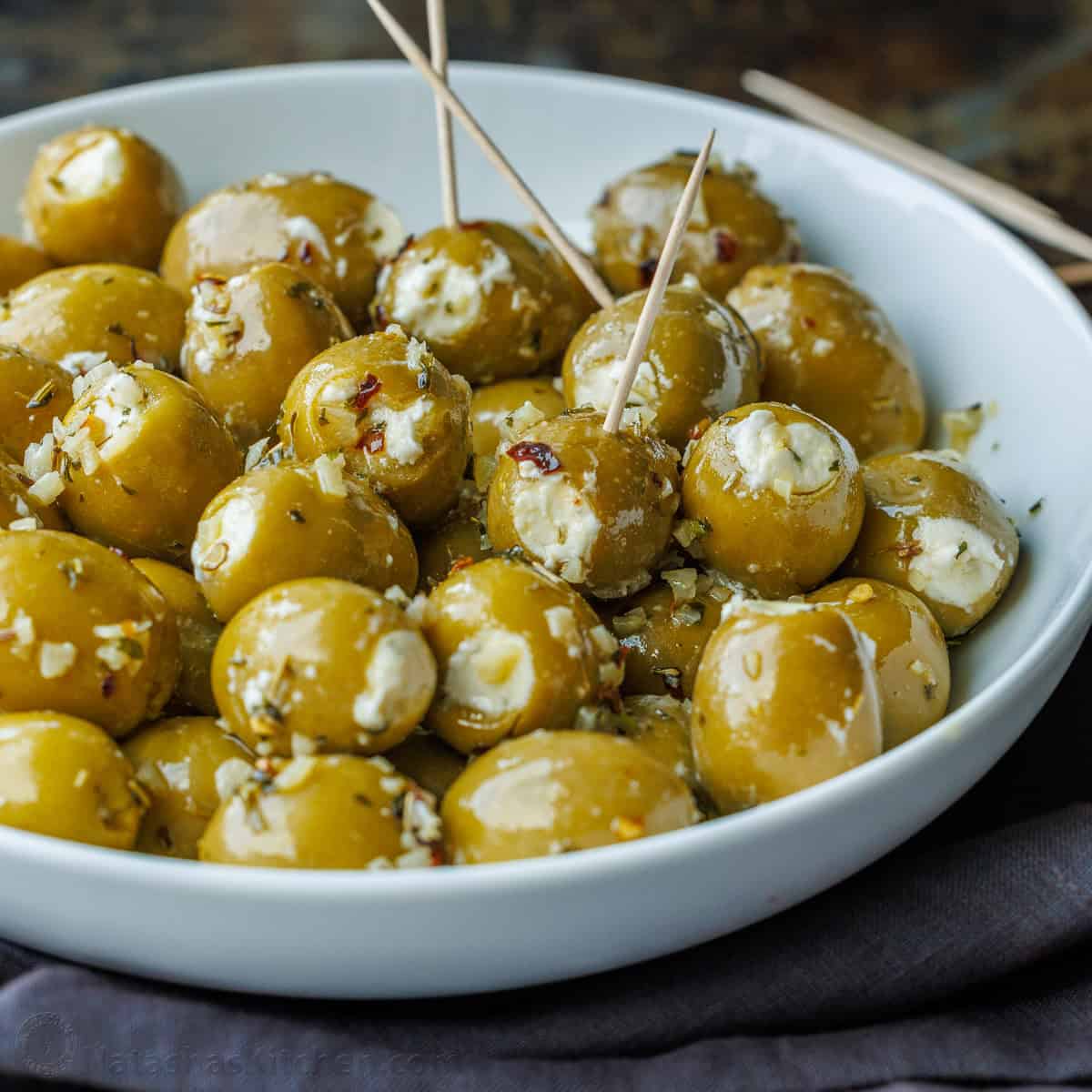 Stuffed Olives Recipe