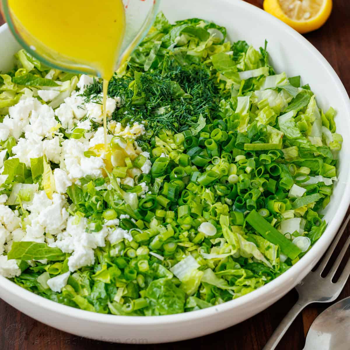 Maroulosalata - Greek Lettuce Salad-image