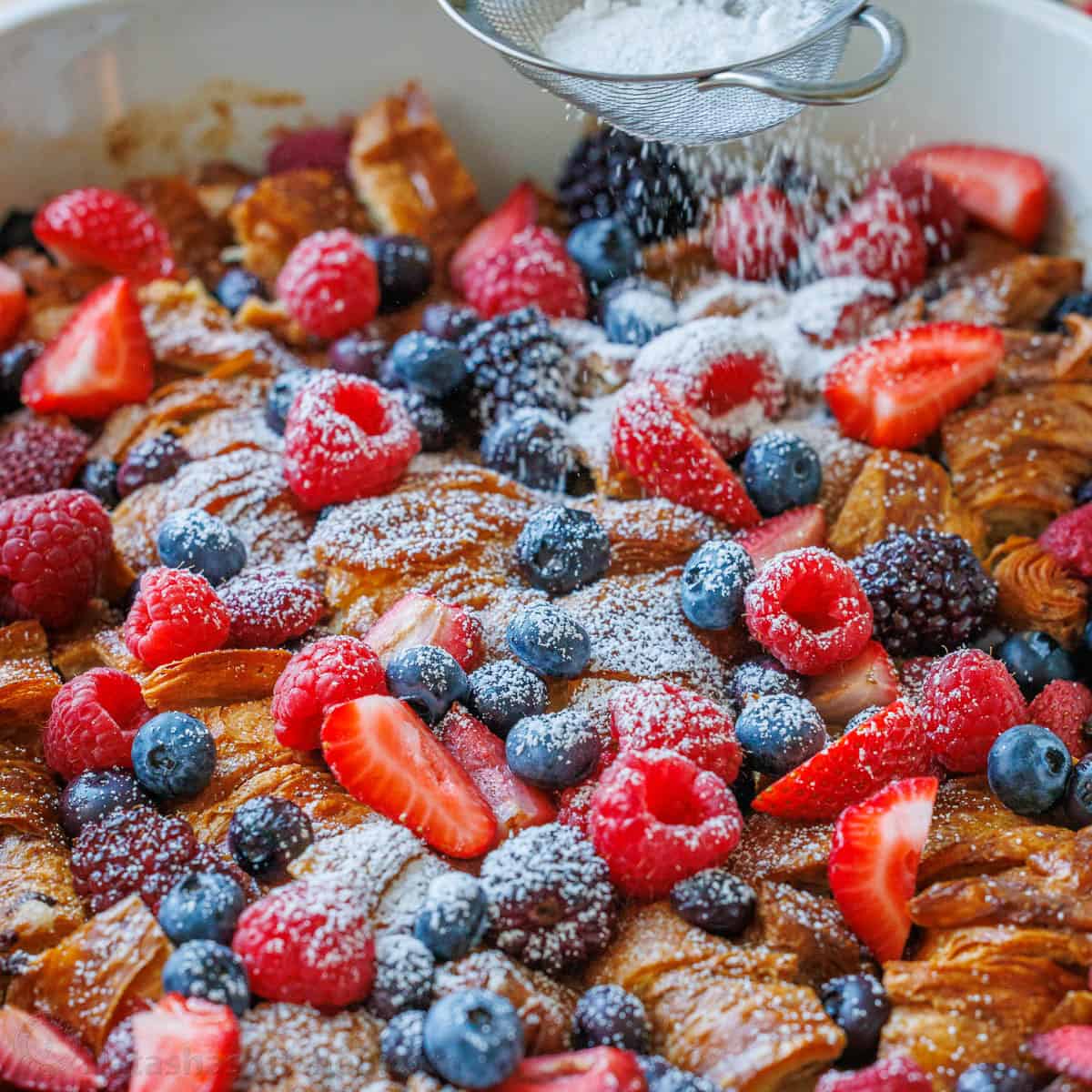 Croissant French Toast Casserole