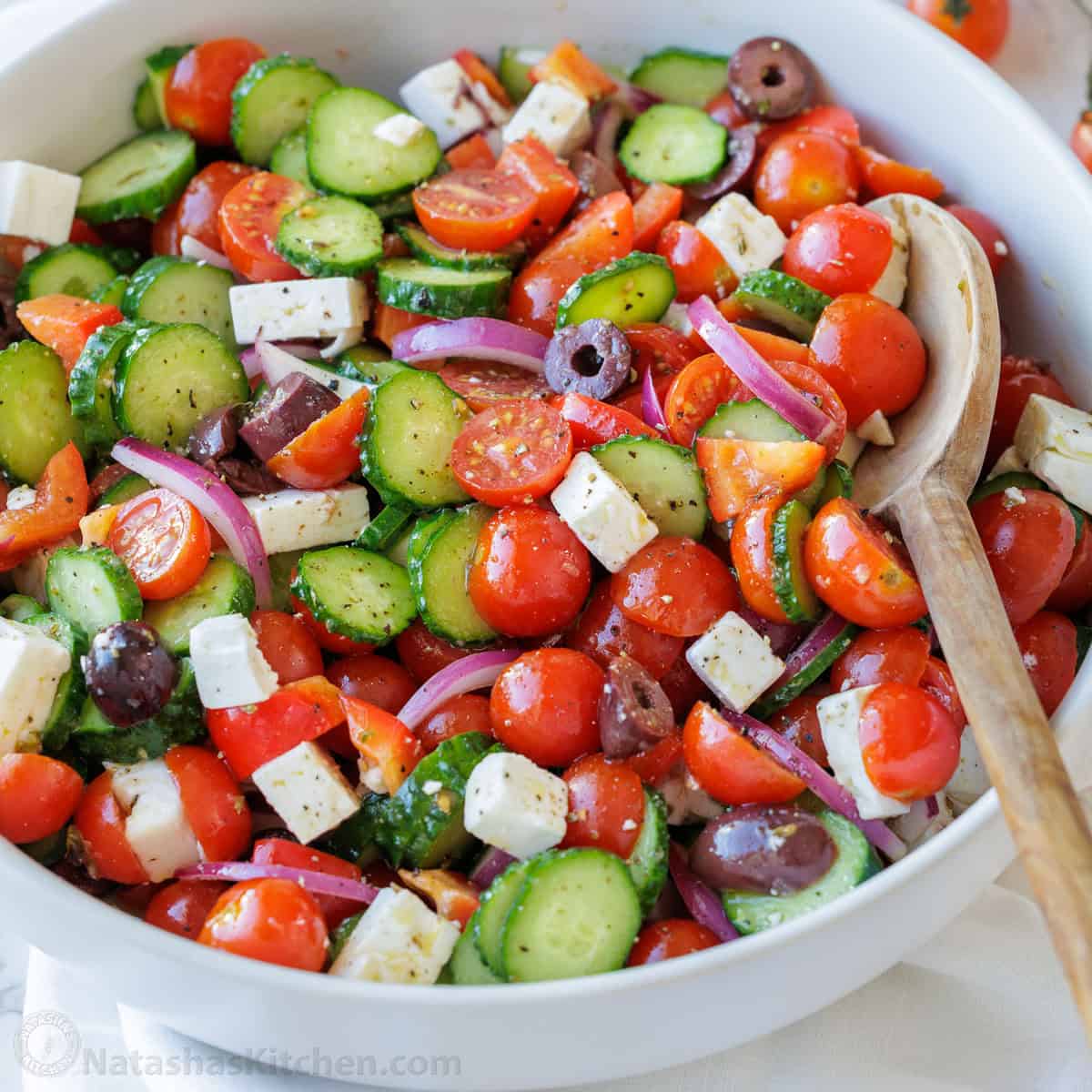 Easy Greek Salad Recipe