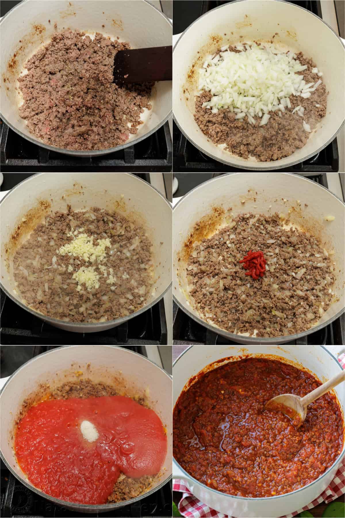 How to make spaghetti sauce in a dutch oven