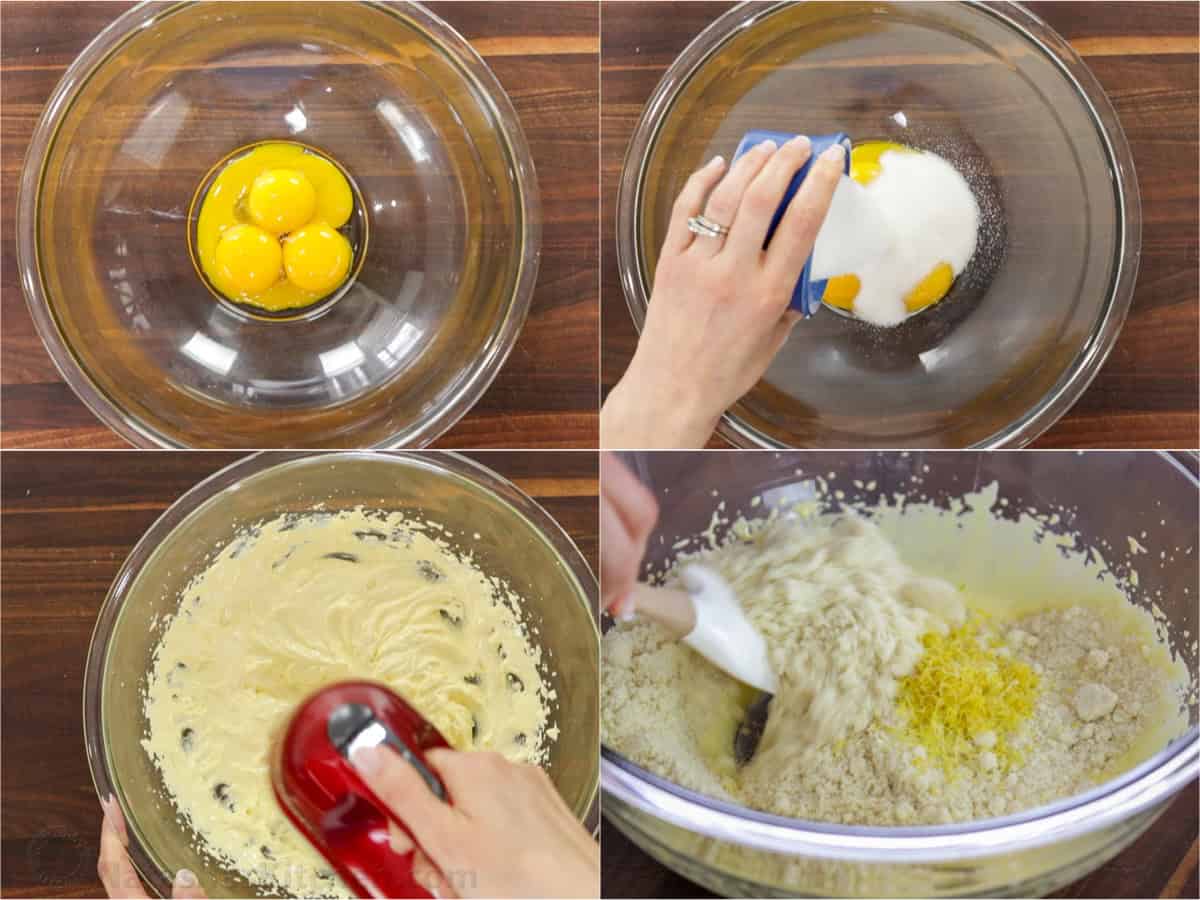 How to mix batter in a a clear mixing bowl with a hand mixer