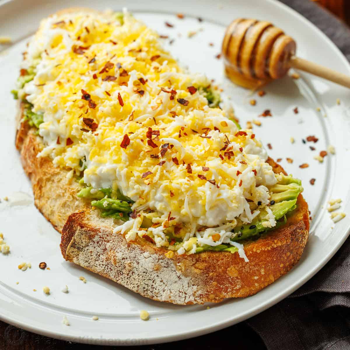 High Protein Avocado Toast