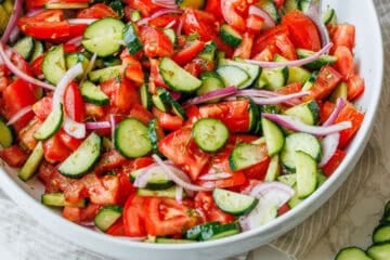 Cucumber Tomato Salad Recipe