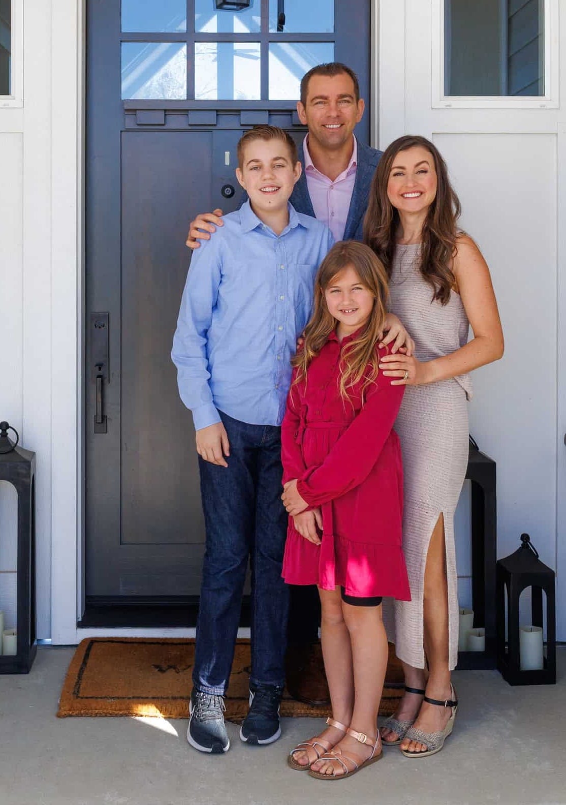 Natasha Kravchuk and family