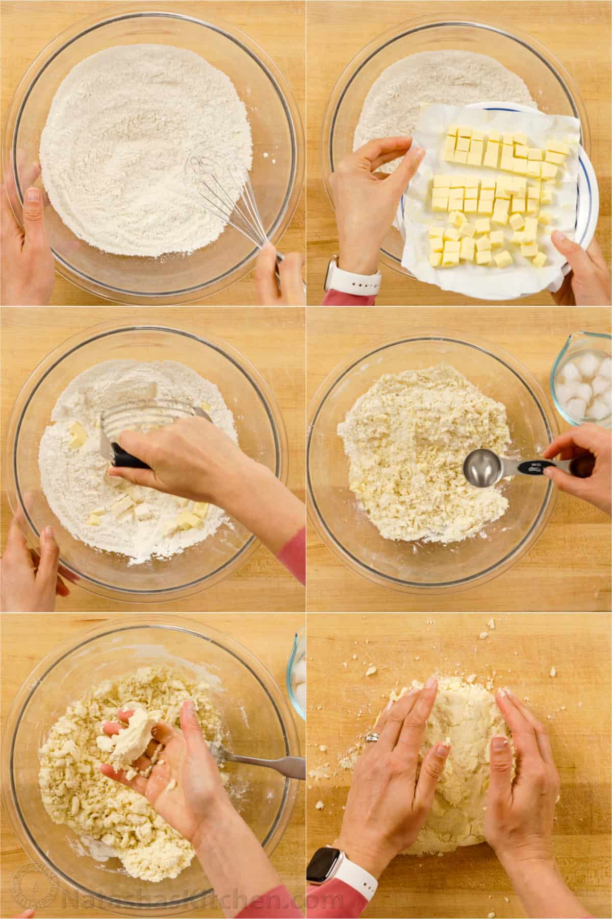 Easy Apple Galette with a flaky homemade crust and cinnamon apples. No pie plate or peeling needed for this beautiful rustic fall dessert. Step by step photos showing how to make apple galette dough